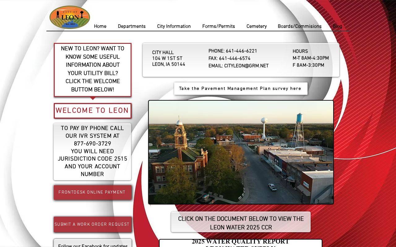 Leon criminal records notice about the police department disbandment